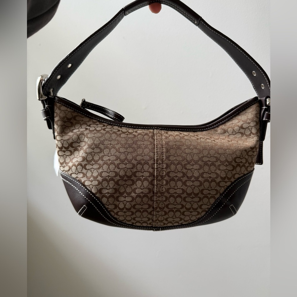 Coach Brown Monogram Shoulder Bag Collection